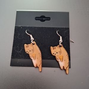 Cat earrings